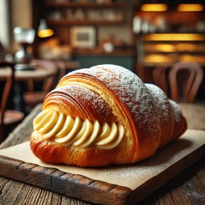 Croi crema Croissant de crema